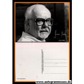 Autogramm Schauspieler | Hans KORTE | 1980er (Portrait SW Rüdel) Privat
