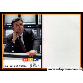 Autogramm TV | RTL | Helmut THOMA | 1980er (Portrait Color)