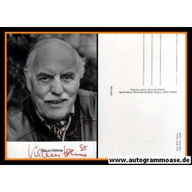 Autogramm Schauspieler | Klaus HÖHNE | 1980er (Portrait SW Rüdel) 2