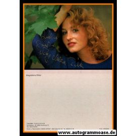 Autogramm Schauspieler | Magdalena RITTER | 1980er (Portrait Color) Virginia