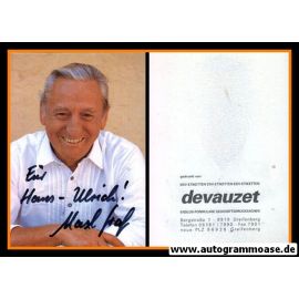 Autogramm Schauspieler | Maxl GRAF | 1980er (Portrait Color) devauzet
