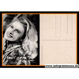 Autogramm Schauspieler | Ruth NIEHAUS | 1950er (Portrait SW) Rüdel