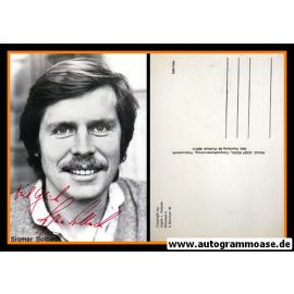Autogramm Schauspieler | Sigmar SOLBACH | 1980er (Portrait SW) Rüdel