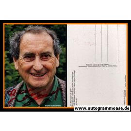 Autogramm Schauspieler | Walter SCHULTHEISS | 1990er (Portrait Color Rüdel) Kluge