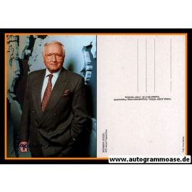 Autogramm TV | ARD | Werner VEIGEL | 1980er (Portrait Color) Rüdel