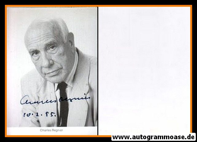 Autogramm Schauspieler | Carola REGNIER | 1980er (Portrait SW) 1