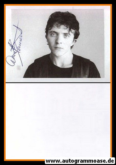 Autogramm Schauspieler | David BENNENT | 1980er (Portrait SW)