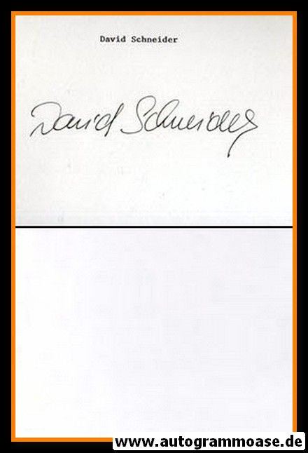 Autograph Film (UK) | David SCHNEIDER
