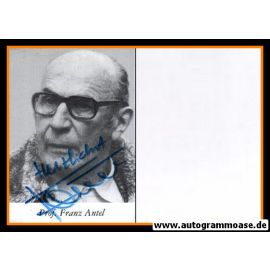 Autogramm Regisseur | Franz ANTEL | 1980er (Portrait SW)