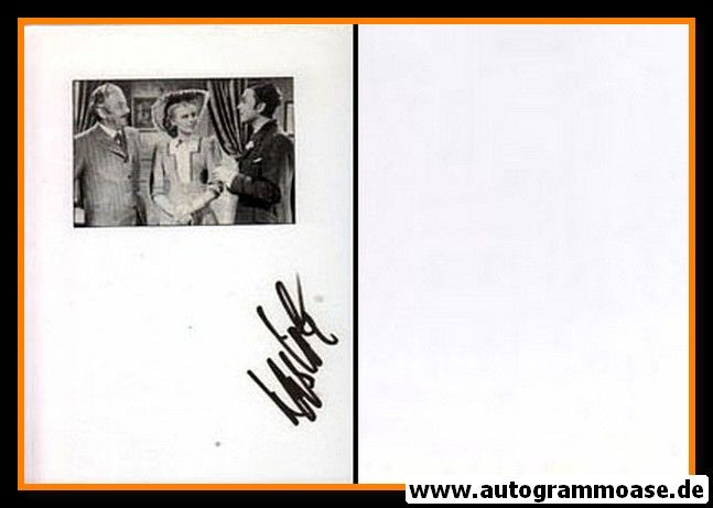 Autogramm Schauspieler | Hans HOLT (Autograph)