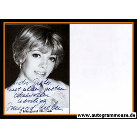 Autogramm Schauspieler | Irmgard RIESSEN | 1980er (Portrait SW) 