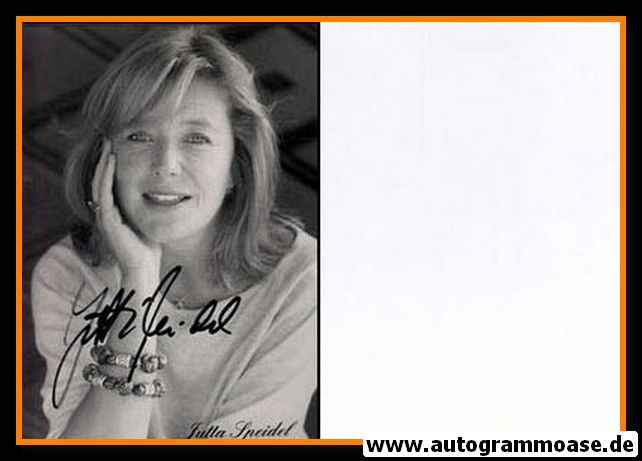 Autogramm Schauspieler | Jutta SPEIDEL | 1980er (Portrait SW)