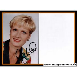 Autogramm Schwimmen | Kristin OTTO | 1980er Foto (Portrait Color)