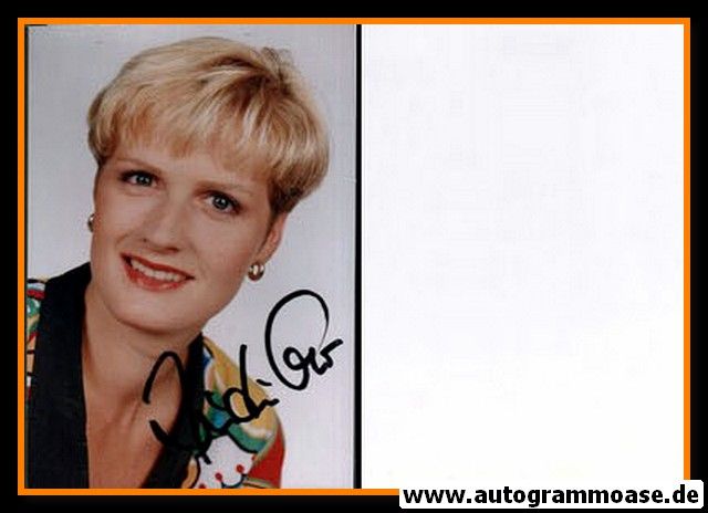 Autogramm Schwimmen | Kristin OTTO | 1980er Foto (Portrait Color)