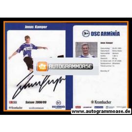 Autogramm Fussball | DSC Arminia Bielefeld | 2008 | Jonas KAMPER