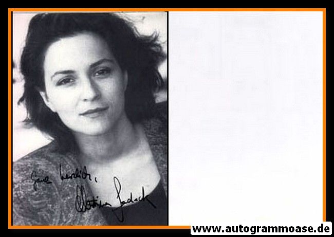 Autogramm Schauspieler | Martina GEDECK | 1980er (Portrait SW)