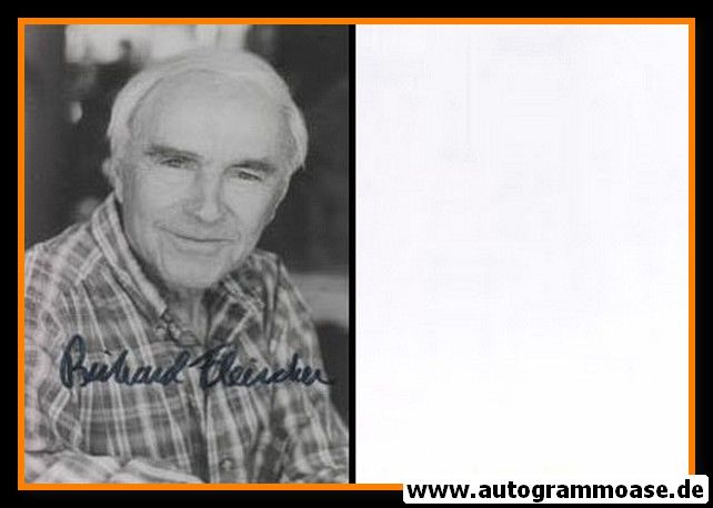 Autogramm Film (USA) | Richard FLEISCHER | 1980er Foto (Portrait SW)