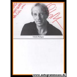 Autogramm Schauspieler | Ulrich PLEITGEN | 1980er (Portrait SW) 3