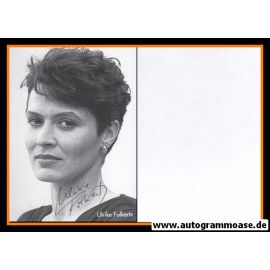 Autogramm Schauspieler | Ulrike FOLKERTS | 1980er (Portrait SW) 1