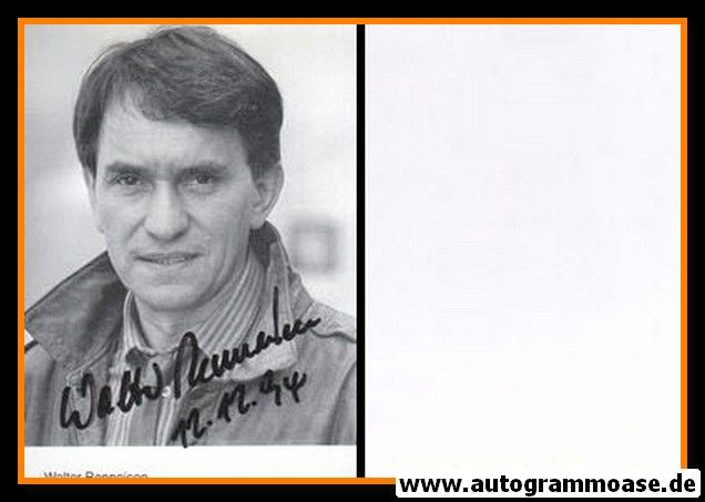 Autogramm Schauspieler | Walter RENNEISEN | 1980er (Portrait SW) 