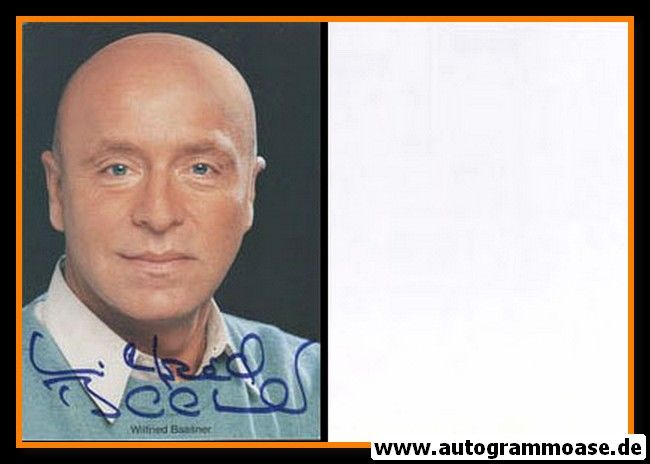 Autogramm Schauspieler | Wilfried BAASNER | 1980er (Portrait Color)