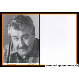 Autogramm Schauspieler | Willy HARLANDER | 1980er (Portrait SW) 2