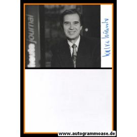 Autogramm TV | ZDF | Wolf VON LOJEWSKI | 1990er Foto (Portrait SW)