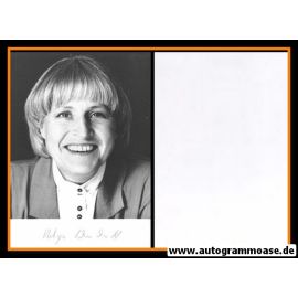 Autogramm Politik | FDP | Helga SCHUCHARDT | 1990er Foto (Portrait SW)