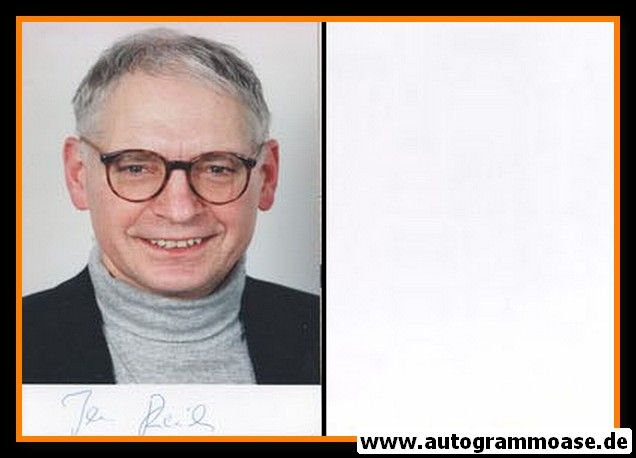 Autogramm Politik | DDR | Jens REICH | 1990er Foto (Portrait Color)