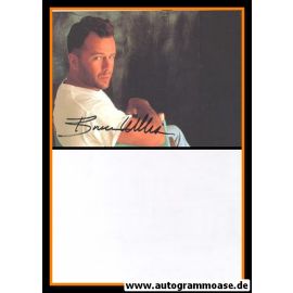 Autogramm Film (USA) | Bruce WILLIS | 1990er Druck (Portrait Color) 2