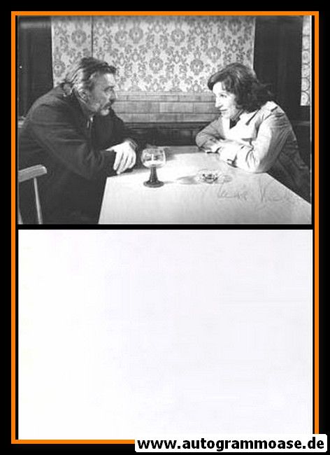 Autogramm Schauspieler | Maria BECKER | 1980 Foto (Filmszene SW XL) "Der Alte"