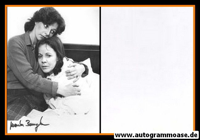 Autogramm Schauspieler | Monika BAUMGARTNER | 1980 Foto (Filmszene Derrick SW XL)