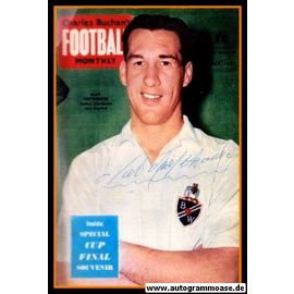 Autogramm Fussball | England | 1950er Foto | Nat LOFTHOUSE (Portrait Color)