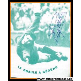 Autogramm Fussball | Schweiz | 1950er | Eugene PARLIER (Spielszene SW) 2