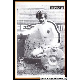 Autogramm Fussball | Borussia Mönchengladbach | 1960er | Herbert WIMMER (Pokale SW) Brunnen
