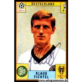 Autogramm Fussball | DFB | 1970 WM Foto | Klaus FICHTEL (Portrait Color)