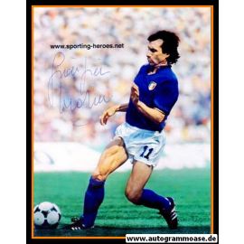 Autogramm Fussball | Italien | 1980er Foto | Giampiero MARINI (Spielszene Color)