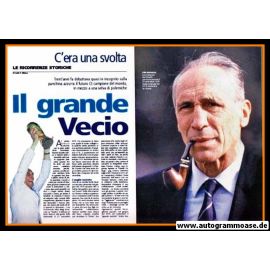 Autogramm Fussball | Italien | 1990er Foto | Enzo BEARZOT (Portrait Color)