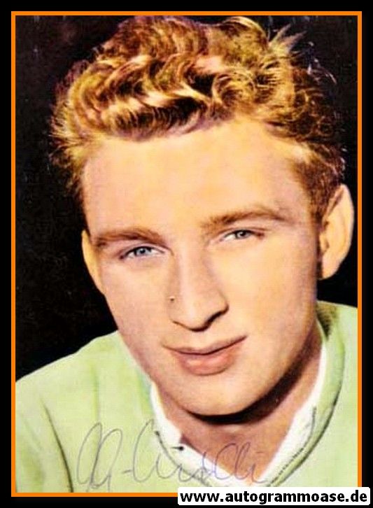 Autogramm Fussball | DFB | 1950er Foto | Alfred SCHMIDT (Portrait Color)