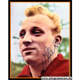Autogramm Fussball | DFB | 1950er Foto | Uwe SEELER (Portrait Color)