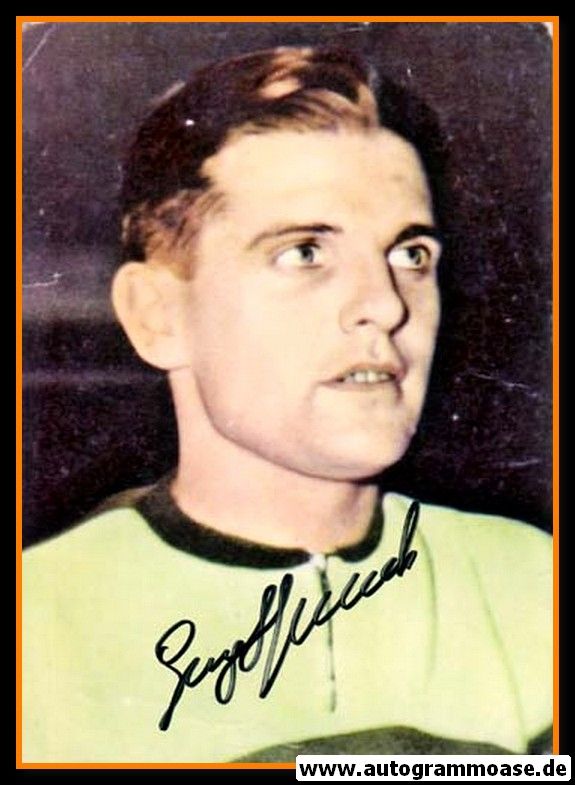Autogramm Fussball | DFB | 1950er Foto | Georg STOLLENWERK (Portrait Color)