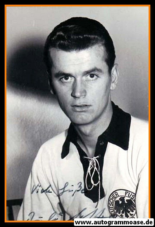 Autogramm Fussball | DFB | 1950er Foto | Rudolf HOFFMANN (Portrait SW)