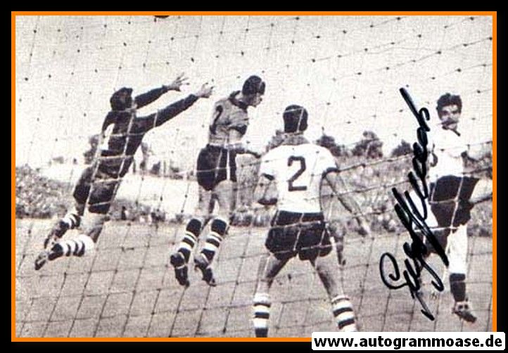 Autogramm Fussball | DFB | 1952 Foto | Georg STOLLENWERK (Spielszene Brasilien)