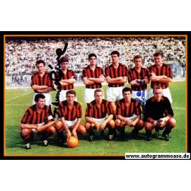 Mannschaftsfoto Fussball | AC Mailand | 1960er Foto + 2 AG (RIVERA + TRAPATTONI)