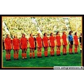 Mannschaftsfoto Fussball | Polen | 1974 WM + AG Adam MUSIAL