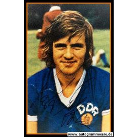 Autogramm Fussball | DDR | 1970er Foto | Martin HOFFMANN (Portrait Color) 2
