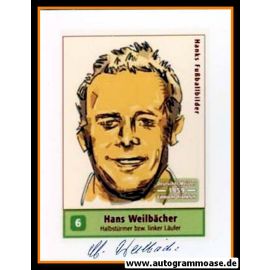 Autogramm Fussball | Eintracht Frankfurt | 1959 Foto | Hans WEILBÄCHER (Zeichnung Hanks)