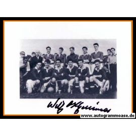 Mannschaftsfoto Fussball | Manchester United | 1954 + AG Wilf McGUINESS