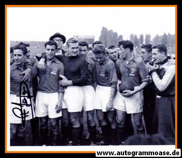 Mannschaftsfoto Fussball | Frankreich | 1952 + AG Raymond KOPA