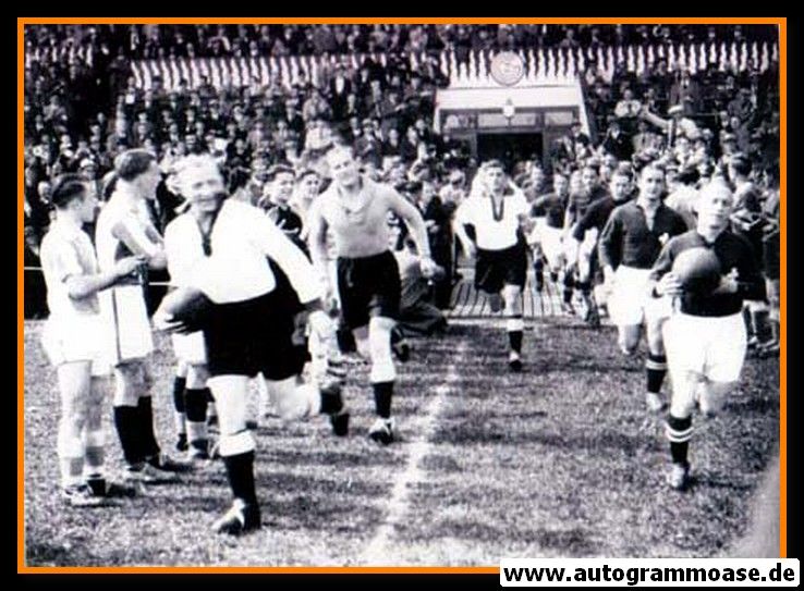 Autogramm Fussball | Schweiz | 1938 WM Foto | Paul AEBI (Einlauf DFB SW)